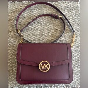 Michael Kors Burgundy Crossbody Bag